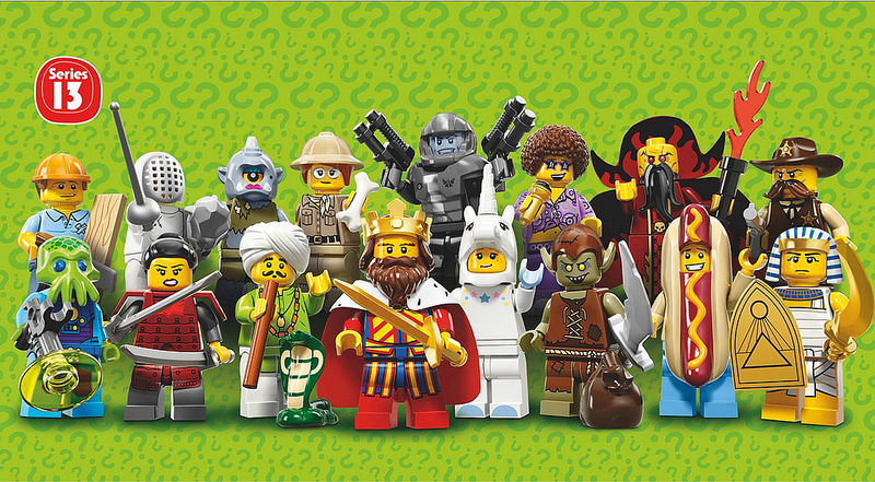 Krimpen kalkoen wijsheid Serie 13 van de Lego Minifigures. | Bouwblokjes