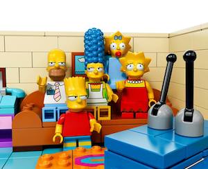 Simpsons Coach Lego